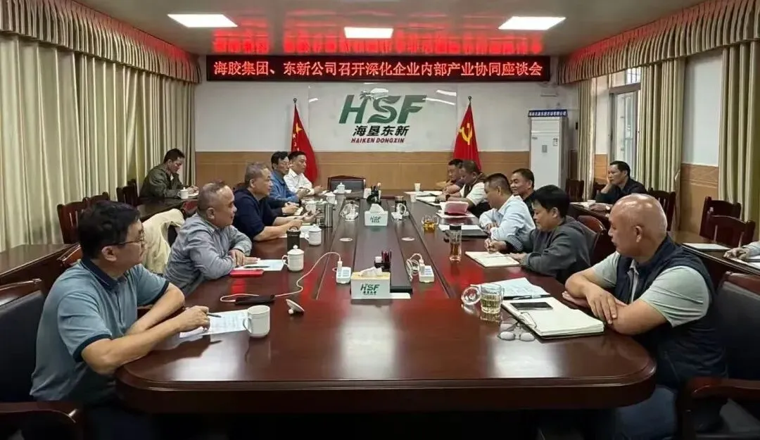 海南橡胶与东新农场座谈